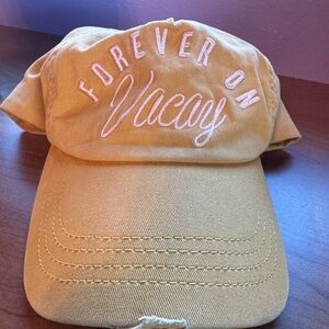Billabong Mustard Cap with White Logo
